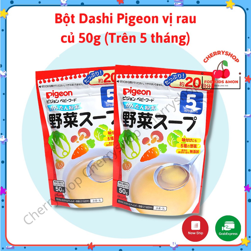 Bột nêm nước dùng Dashi Pigeon gói 50g - 56g