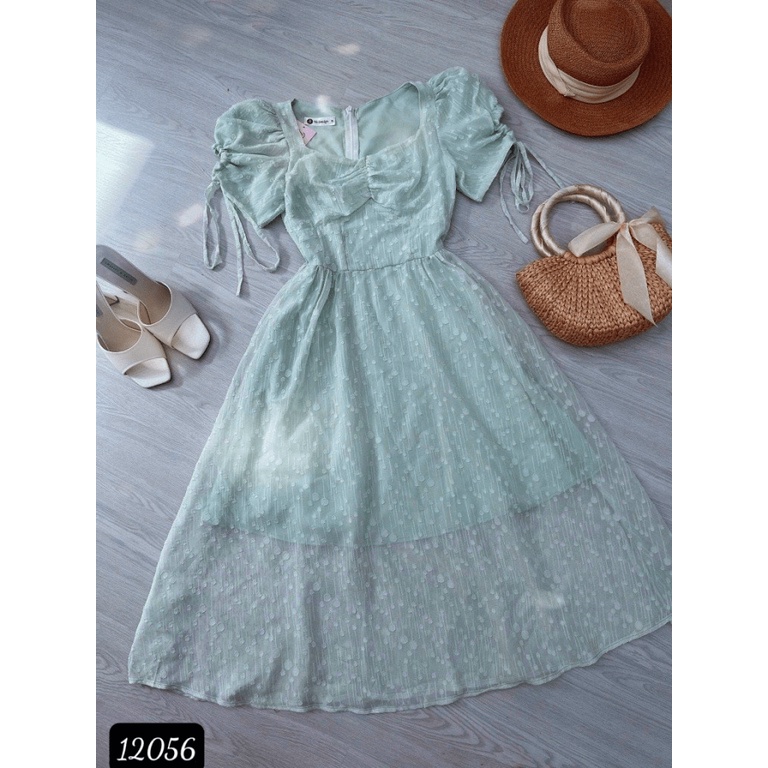 Đầm maxi hoa nhẹ nhàng nữ tinh đi chơi - đi dạo - dự tiệc  cho nàng tự tin tỏa sáng / có size XXL LANA FASHION