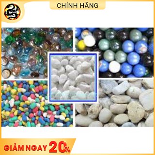 Sỏi 7 Màu Trang Trí Bể Cá Cảnh Tự Nhiên