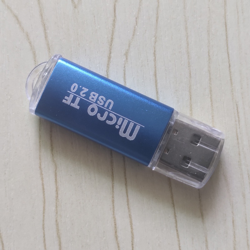 (BẢO HÀNH 12 THÁNG) Đầu đọc thẻ nhớ Micro SD 2.0 Vỏ nhôm, Có Led Báo Tín Hiệu Truyền Tải Dự Liệu Tốc Độ Cao | BigBuy360 - bigbuy360.vn