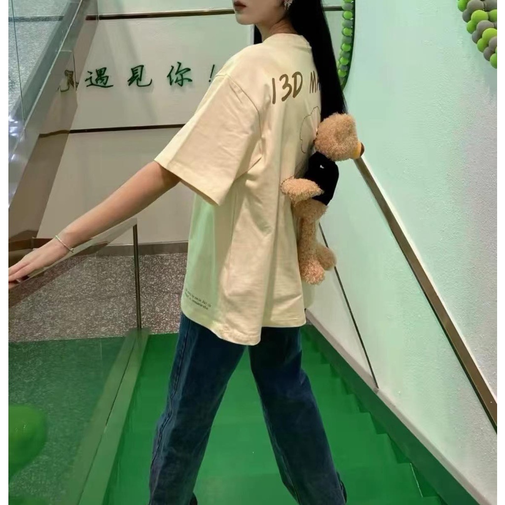 - Áo Phông 13 DE MARZO T-SHIRT LAMB'S WOOL , Áo Tee Teddy, Áo Bear , Áo Gấu Cute