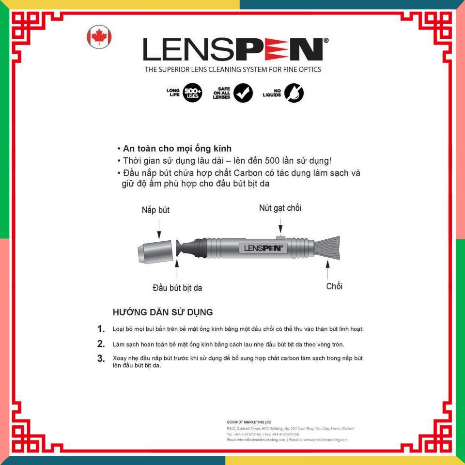 ( Nguyenthuky879 ) ( CC2016 ) [Mã ELCANOV hoàn 8% đơn 500k] Bút lau len Lenspen LP-1 hàng chính hãng