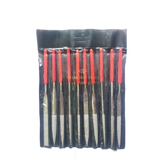 Bộ 10 dũa hợp kim cao cấp (4"x160mm)