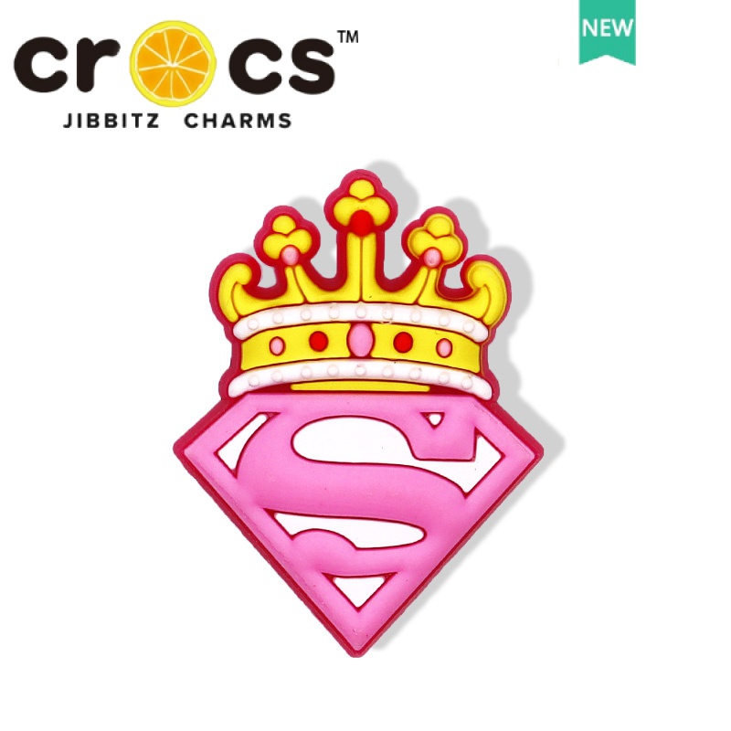 Crocs Phụ Kiện Trang Trí Giày crocs Hình Đôi Cánh / Vương Miện / Hoa Độc Đáo DIY