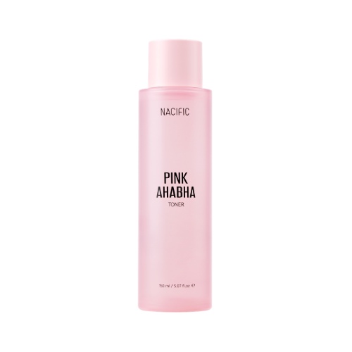 Nước Hoa Hồng Dưỡng Ẩm Loại Bỏ Tế Bào Chết Nacific Pink AHABHA Toner 50ml