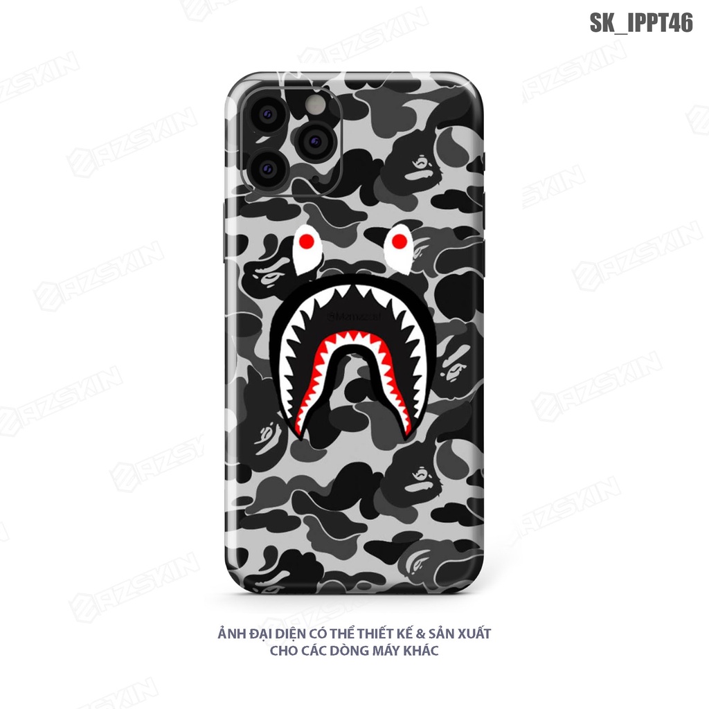 Miếng Dán Skin Partten Độc Lạ Dành Cho Mọi Dòng IPhone |SK_IPPT46| Chất Liệu Skin 3M Cao Cấp, Hình Sắc Nét khuôn Cắt CNC