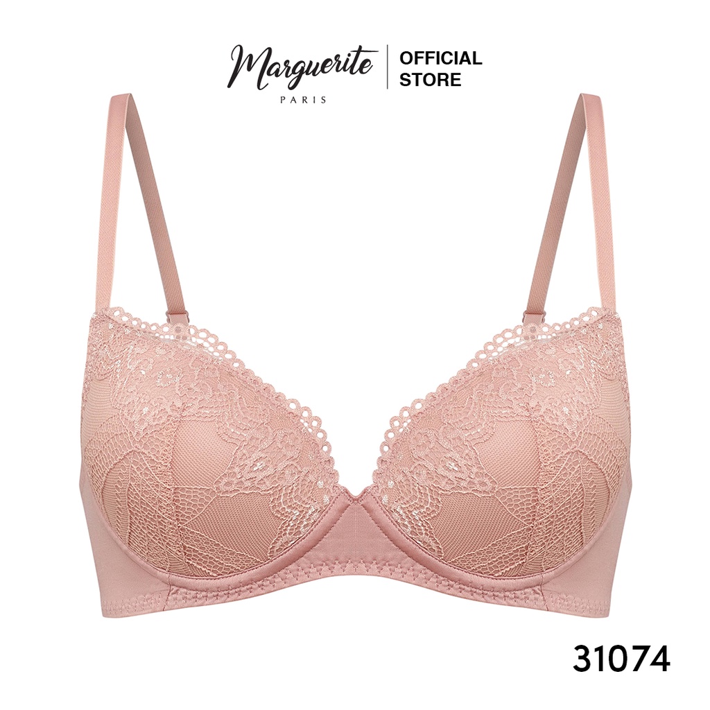 Áo ngực nữ Marguerite mút mỏng, không gọng thoải mái, mềm, mát, gợi cảm từ Corèle V Pháp - 31074