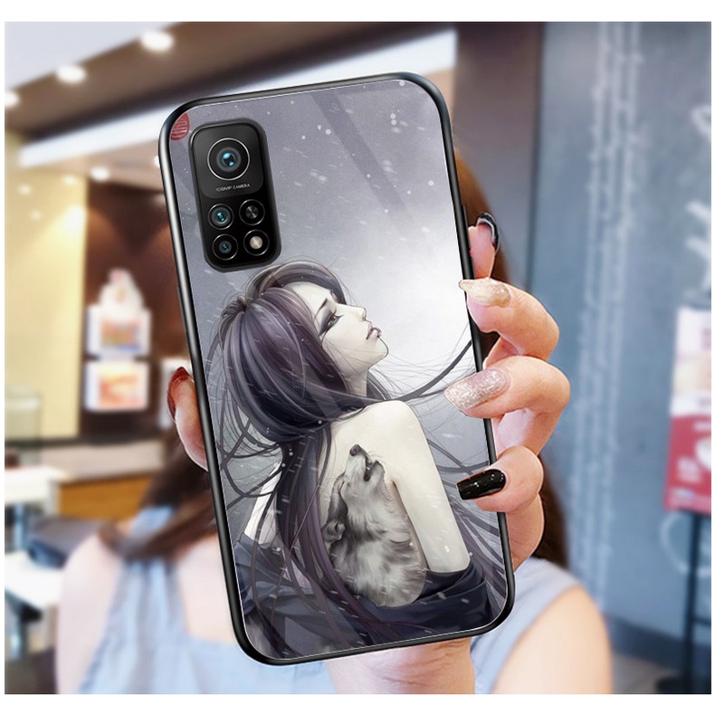 Ốp Lưng Xiaomi Mi 10T, 10T Pro 5G Ốp kính bóng cao cấp mới nhất