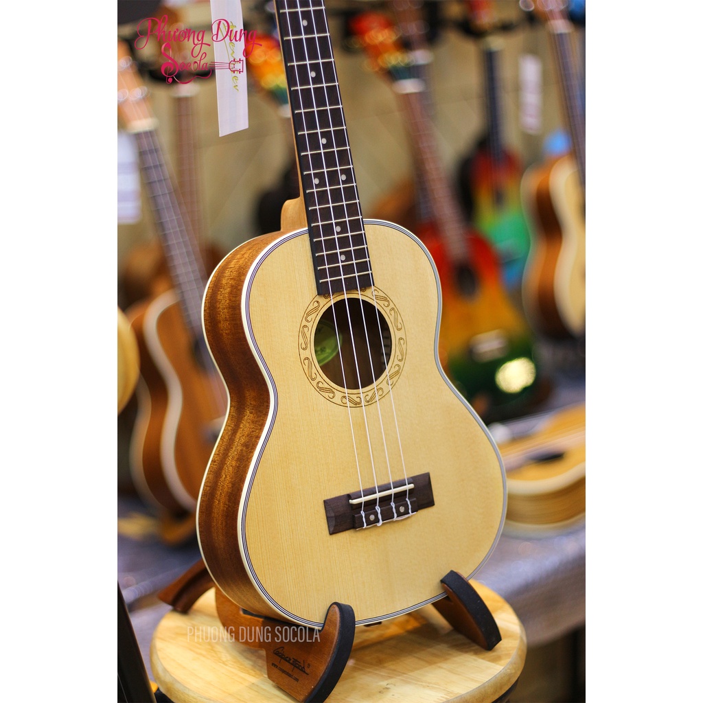 Đàn Ukulele Deviser Gỗ Thông - UK26-50 - Size Tenor 26inch