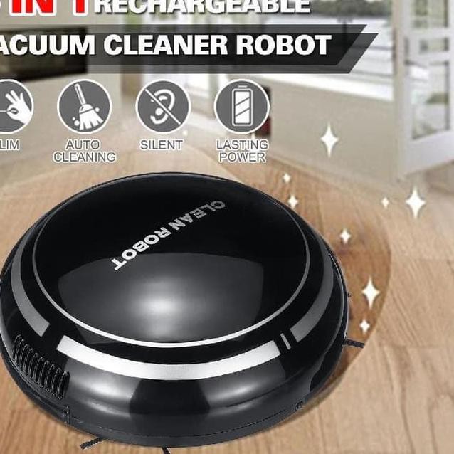 Máy Hút Bụi Tự Động Làm Sạch Sàn Nhà Chống Va Chạm | BigBuy360 - bigbuy360.vn