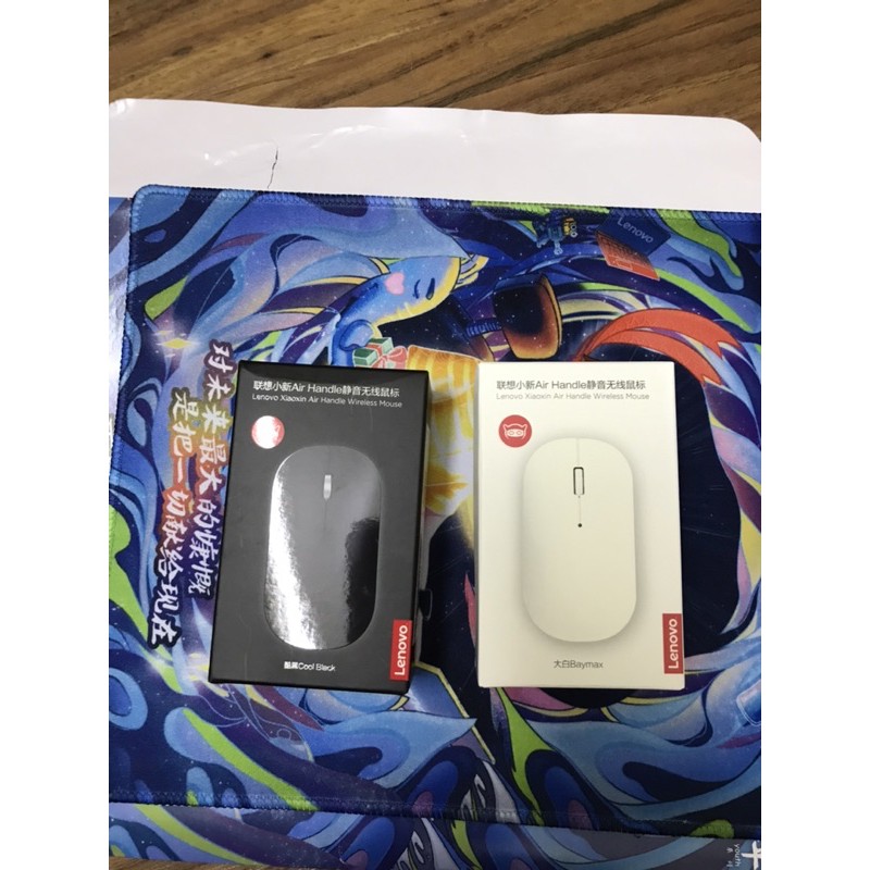 Chuột Bluetooth không dây lenovo chính hãng tặng kèm bàn đi chuột lenovo khi mua từ hai con