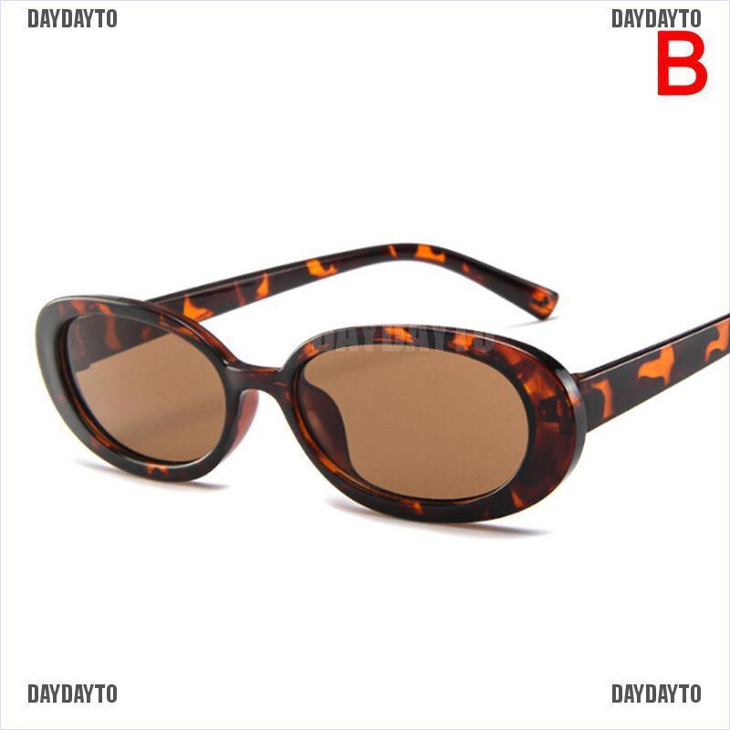 Kính Mát Gọng Oval Phong Cách Retro Thời Trang Cho Nữ