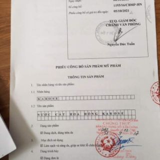 NƯỚC CẤT HOA HỒNG KAROSE WATER