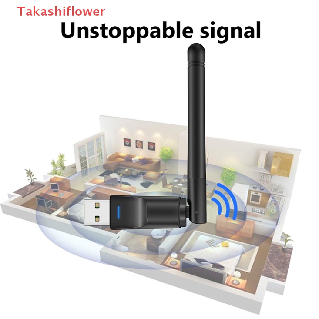 Thẻ Mạng Không Dây MT7601 Mini USB WiFi 150Mbps RTL8188 Cho Máy Tính / Laptop 2.4GHz
