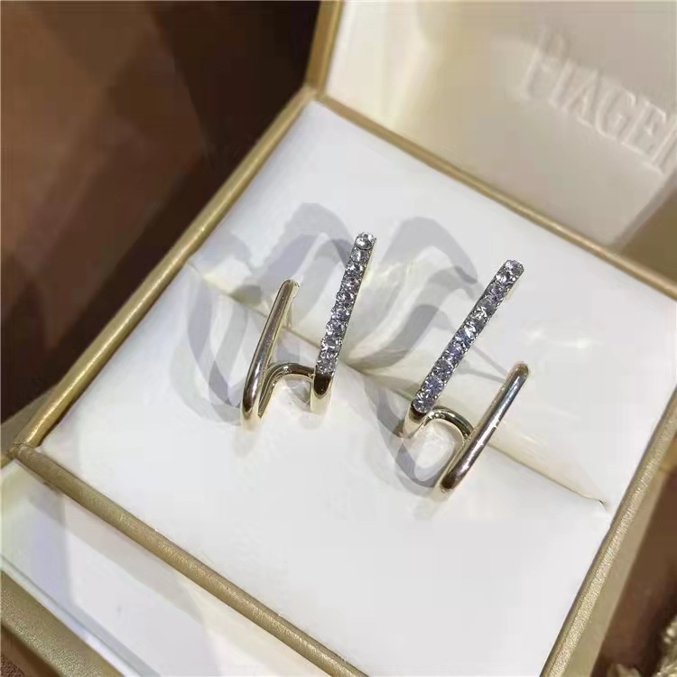 Bông tai phong cách Hong Kong thời trang 2021 cao cấp