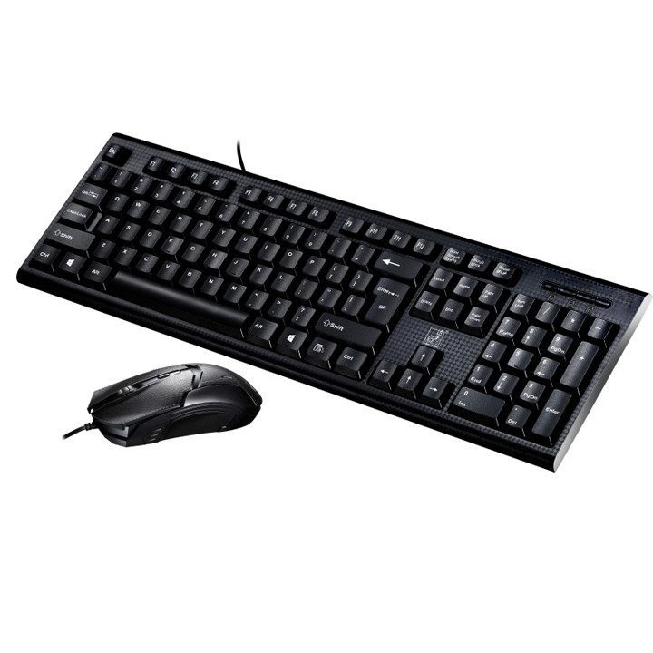 Bàn phím và chuột Q17 giả cơ game dụng + Tặng Lót Chuột Logitech