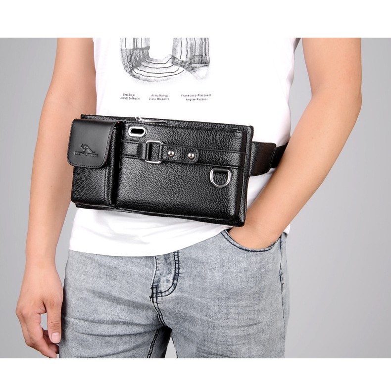 Túi Đeo Hông Bụng Nam P080 Phong Cách cá tính | BigBuy360 - bigbuy360.vn