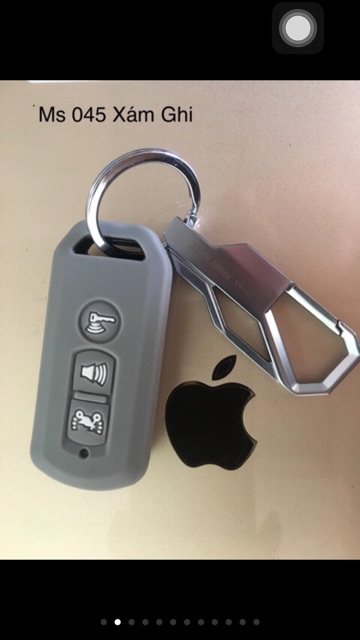 Combo móc khoá nhôm thái lan +bao khoá silicon sh,air blade