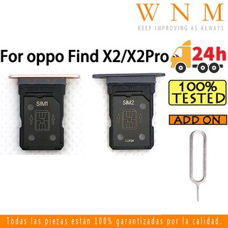 Dành Cho OPPO find x2 / x2 Pro Khay Sim Cho OPPO Tìm x2 x2Pro Khe Cắm Thẻ Sim Giá Đỡ Thẻ Đầu Đọc Khe Cắm SD Adapter Thay Thế Một Phần