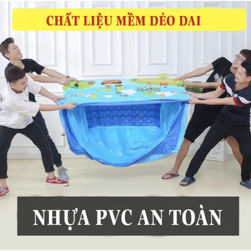 Bể Bơi Cho Bé 2m1 Tặng Bơm Điện