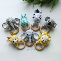 Lục lạc vòng hình thú bẰng len