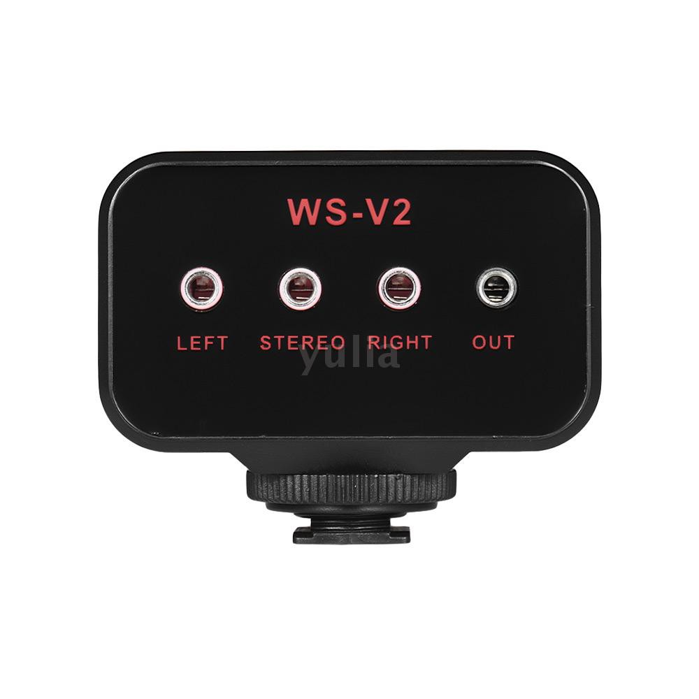 Đầu nối chuyển đổi âm thanh Andoer WS-VS jack cắm 3.5mm chuyên dụng