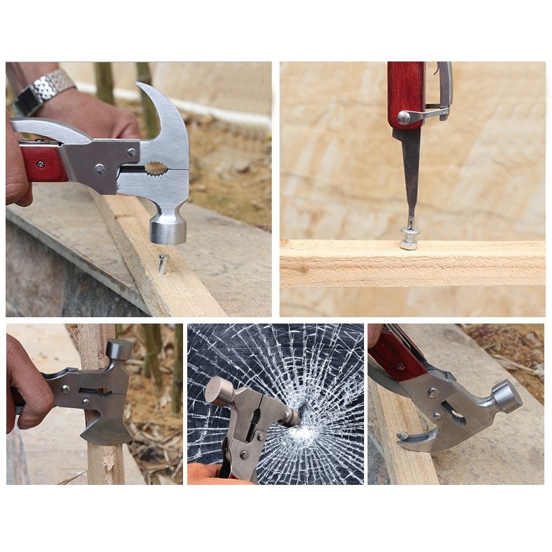 Búa Cứu Hộ Xe Hơi Đa Năng 7 Trong 1