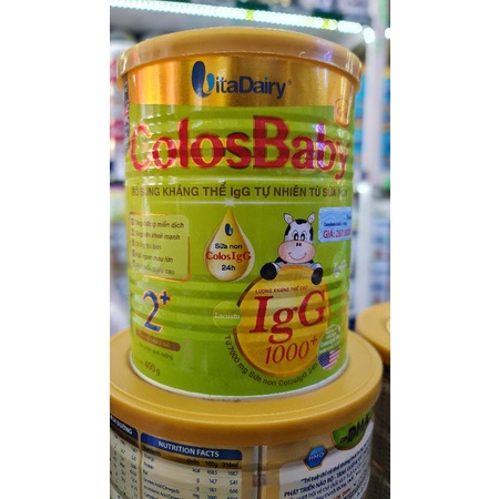 Sữa Colosbaby Gold 0+,1+,2+ 400gr (mã Qr đầy đủ)