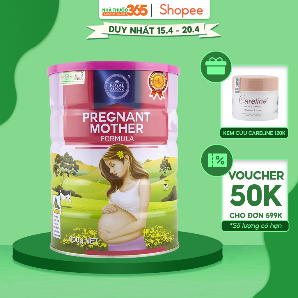 Sữa Bột Hoàng Gia Pregnant Mother Formula Dành Cho Phụ Nữ Mang Thai Royal AUSNZ 900g