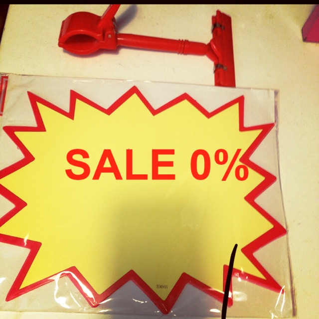 Combo 10 kẹp sale + 10 giấy sale