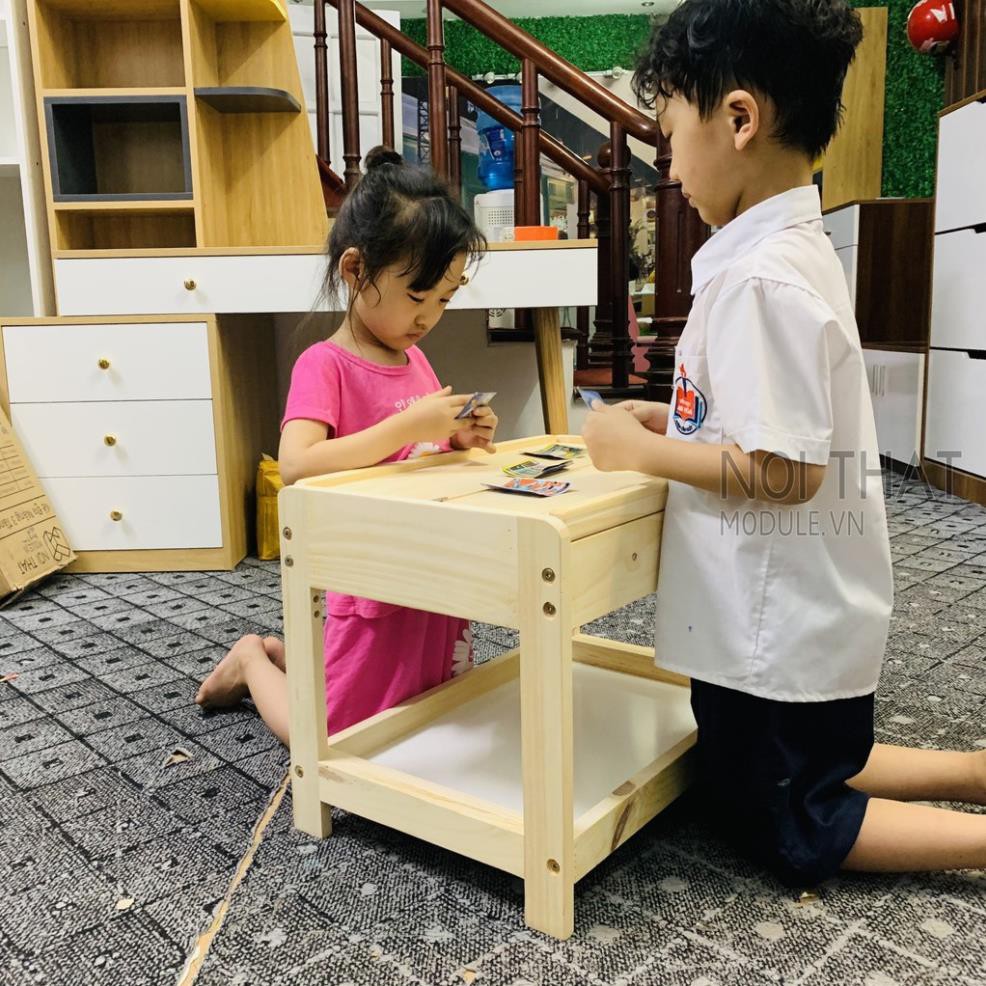 [SALE SỐC] Bàn đa năng cho bé, bàn học, bàn chơi lego chất liệu 100% gỗ tự nhiên an toàn tuyệt đối [Freeship 10k] | BigBuy360 - bigbuy360.vn