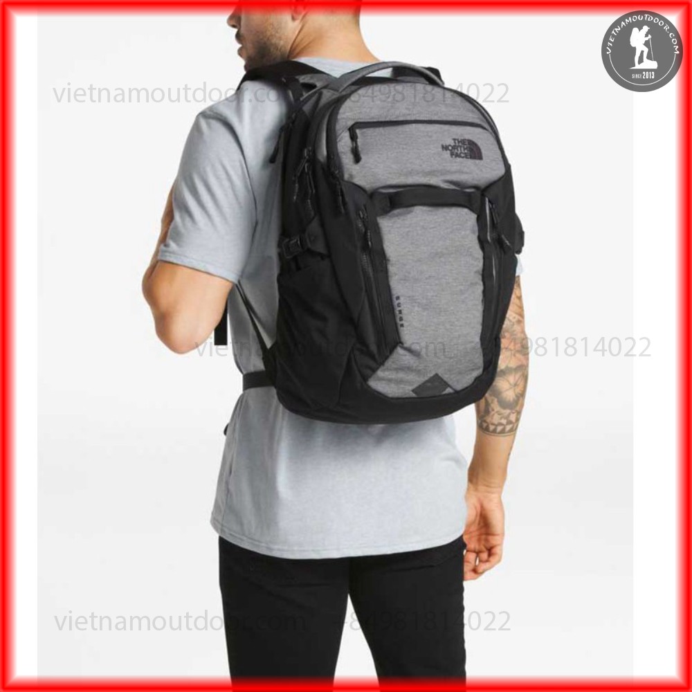 Balo THE NORTH FACE SURGE  2018-2022 giá rẻ -balô nam laptop balo du lịch tnf dành cho đi học,đi làm CHỐNG SỐC MÁY