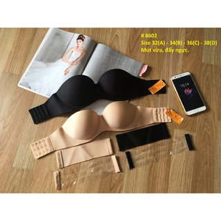 Áo ngực không dây, lưng áo dây trong 8602