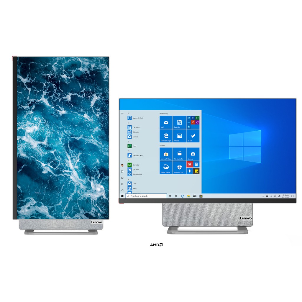 Máy tính All In One Lenovo Yoga AIO 7 Màn 27 inch 4K RAM 32GB Ryzen 7 4800HS RTX 2060 | BigBuy360 - bigbuy360.vn