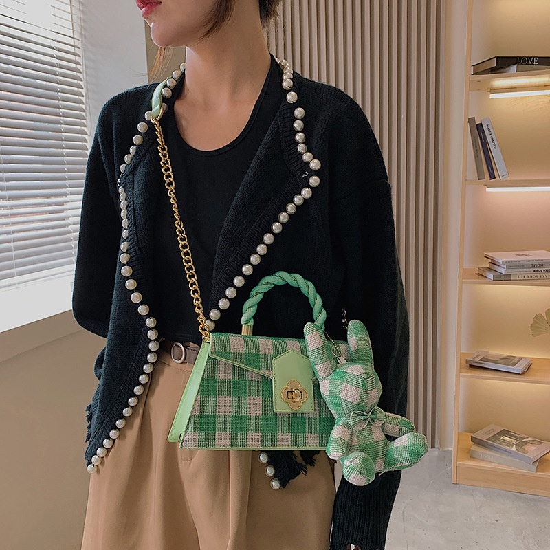 Dây Đeo Túi Xách Họa Tiết Kẻ Sọc Thời Trang Phổ Biến