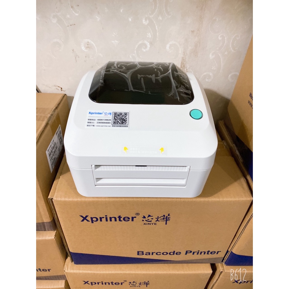 [ Rẻ ] Máy in đơn hàng TMĐT Xprinter XP 470B - XP 490B, in đơn hàng shopee, tem mã vận chuyển - Bảo hành 12 tháng