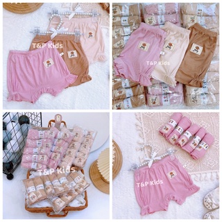 Quần thun lạnh chất thun tăm lạnh mềm mịn mùa hè xinh xắn nhiều màu cho bé gái 6-16kg