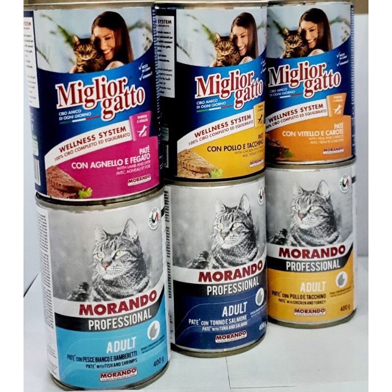 Pate Morando cho mèo 400g