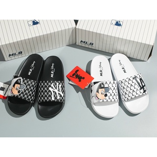 Dép quai ngang M.L.B mickey nam nữ quai đẹm lót mút êm ( hàng full box, tem tag, tem size )