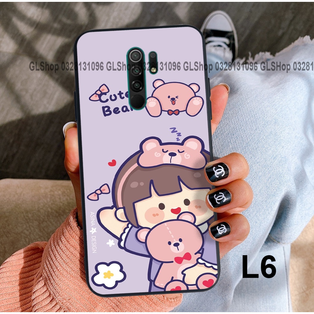 ỐP LƯNG XIAOMI REDMI9/REDMI NOTE8 PRO ỐP LƯNG IN HÌNH CUTE VÀ DỄ THƯƠNG GLSHOP