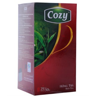 Hồng trà Cozy túi lọc hộp 50g