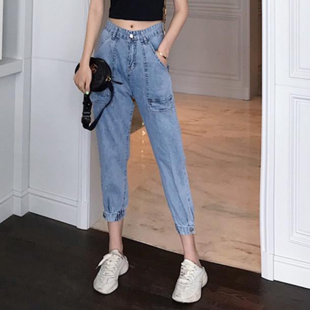 [BÁN LẺ GIÁ SỈ] quần baggy 2 túi giả ngang đùi mã 207