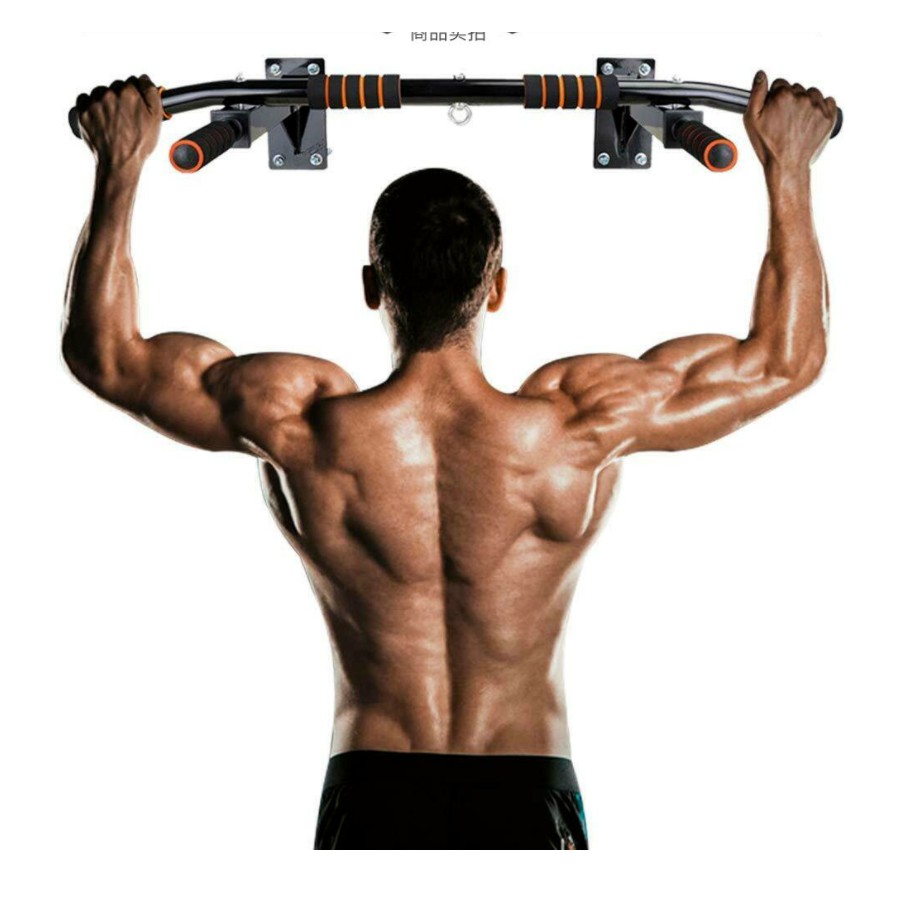 Bộ Xà Đơn P90X Có Thêm Móc Để Treo Bao Cát - Xà Đơn Đa Năng Khoan Tường Có 6 Mút Tay