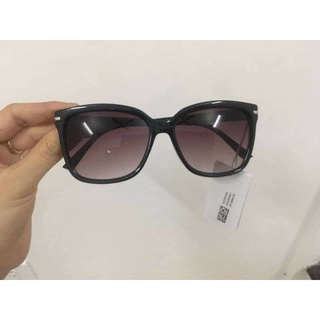 (H&M Auth) JP137 - Mắt kính chống UV (kính mát chống UV) nữ gọng đen, tròng đen (Shop Hàng_Xách_Nhật)