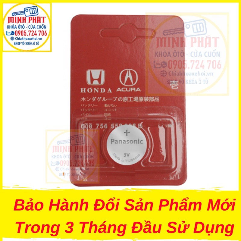 Pin Chìa Khoá Xe Honda Civic City Accord CRV HRV