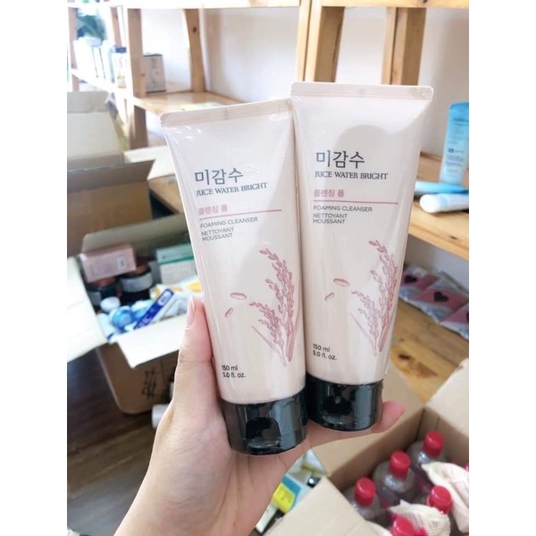 Sữa Rửa Mặt chiết xuất gạo THE FACE SHOP Hàn quốc