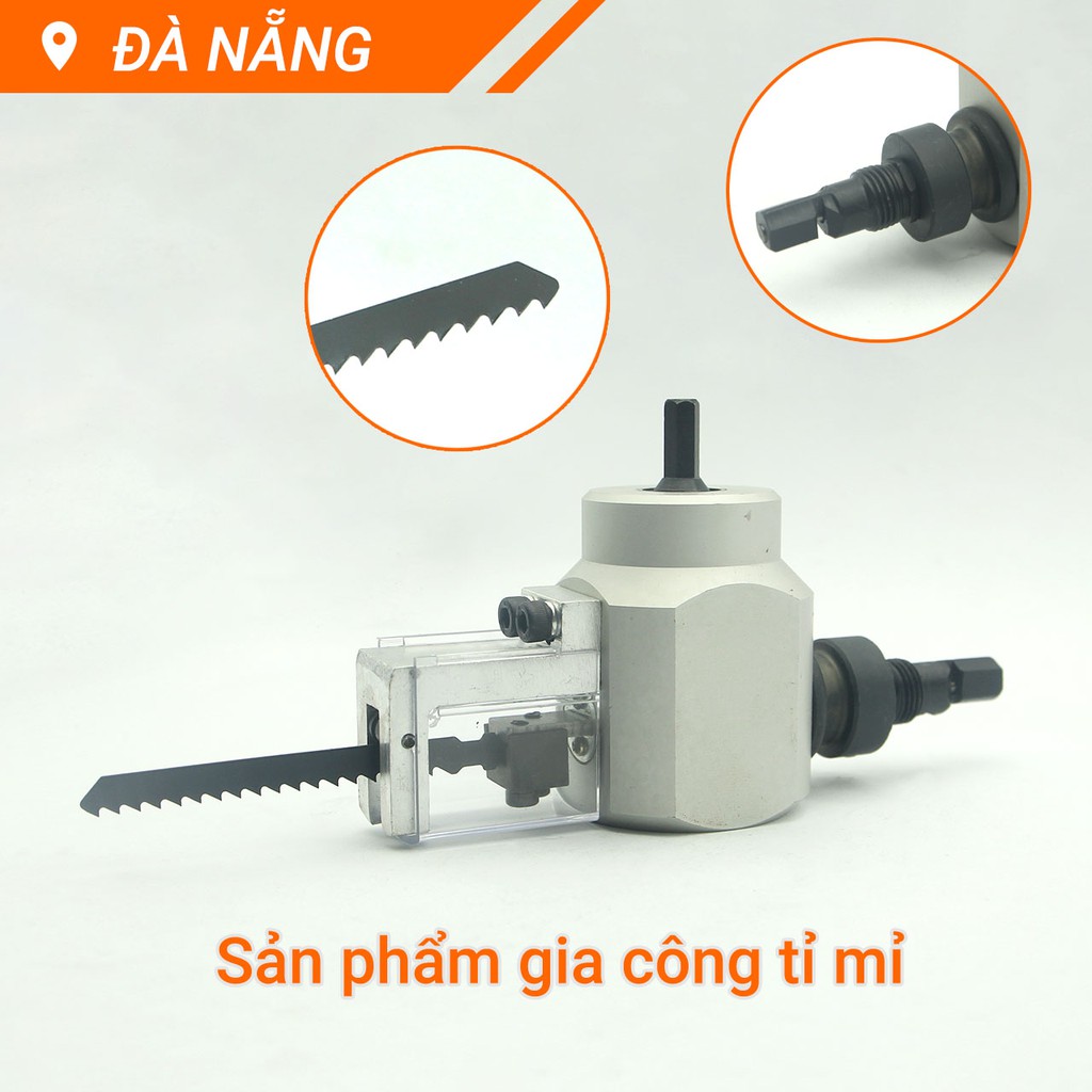 Đầu cắt đa năng, cưa lọng gắn máy khoan vỉ nhựa