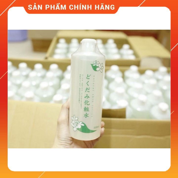 Nước hoa hồng diếp cá Dokudami [CHUẨN NỘI ĐỊA ]  ngăn ngừa mụn 500ml,dưỡng ẩm sâu Nhật Bản