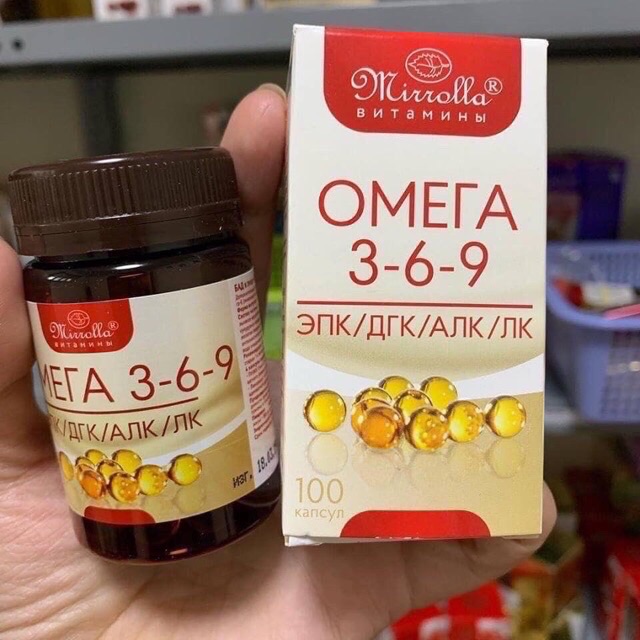 Viên uống Omega 369 Nga