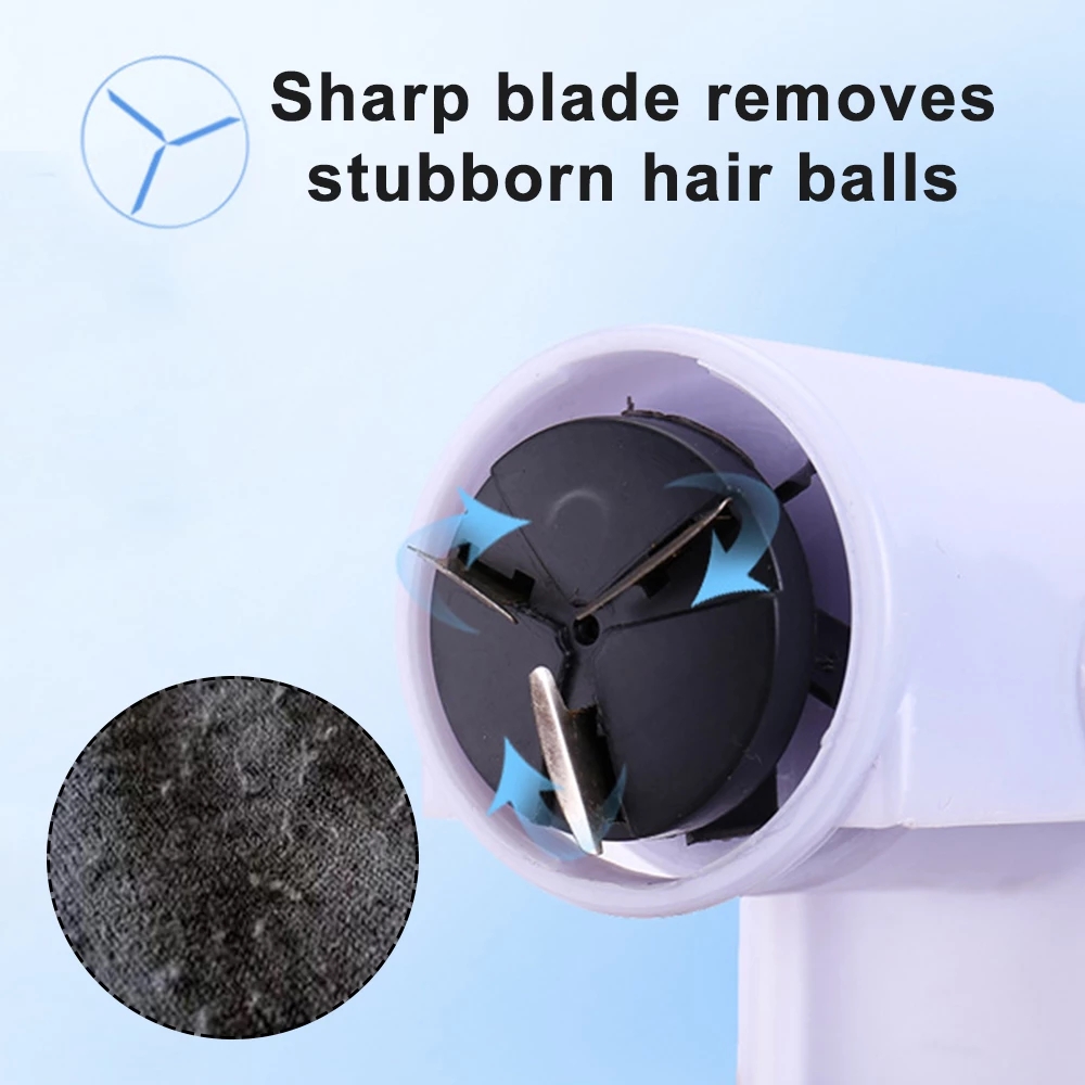 Máy loại bỏ xơ vải/lông xù/bóng lông trên quần áo chạy bằng điện mini cầm tay dùng trong gia đình